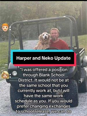 Harper and Neko Update day! #tiktokban #fyp #familycourt #familycourtcorruption #coparenting #counterparenting #postseparationabuse #harperandneko #stalker 