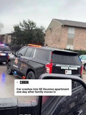 The driver claimed he lost control of his truck, according to Houston Police. Investigators said six people were inside, and one was hurt and taken to the hospital. According to ABC 13, the family just moved into the apartment after being homeless for a couple of weeks due to their previous apartment being burnt down. Video courtesy of @loricela.bracho . . . #houston #hou #htown #houstontexas  #htx  #houstonnews #hounews #crash #caughtonvideo