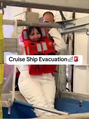 Cruise ship evacuation 🚨 #cruise #cruising #cruiseship #belowdeck #cruisetok #cruiseshipcrew #travelling #shiplife #cruiseshipemergency 