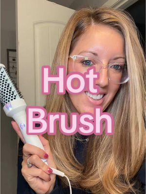 Girls- you will LOVE this hot brush! 🔥 ❤️ #mane #manehotroundbrush #hotbrush #hotbrushtutorial #blowoututorial #blowoutathome #blowouttips #volumehair #voluminoushair #hairvolume #hairtok #hairtools 