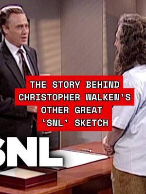 Do you remember this Christopher Walken sketch?  #ChristopherWalken #SNL #saturdaynightlive #chrisparnell