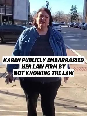 KAREN confidence and false sense of power leaving her eyes as the officer talks! 😂😂😂😂 PRICELESS!! 😂😂#karens #karensgoingwild #karensoftiktok #cops #copsoftiktok #fybシ 