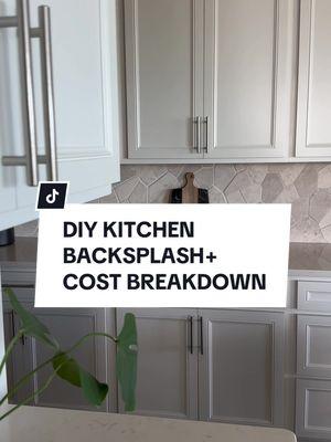 Replying to @chey🍯 IT’S DONE 🥹 let’s chat DIY costs #kitchenideas #howtotile #diyhome #kitchendecorideas 