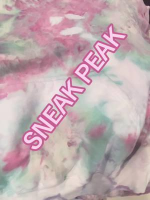 Here is a sneak peak for what is going live tonight!! #tiedye #icedye #icetiedye #hoodieszn #levelup #sweaterweather #customtiedye #fashion #trending #staysafe #victoriouscustomdesigns 