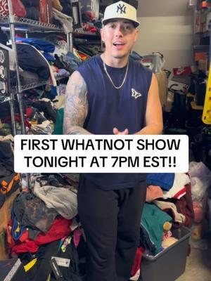 FIRST WHATNOT SHOW TONIGHT YOU DON’T WANNA MISS OUT!  #storageunitfinds #whatnot #resell #prietohunters #storagehunters #storageauction #fyp #greatdeals 