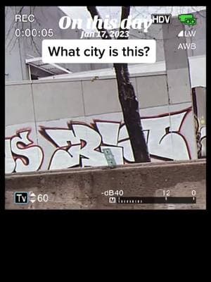 This city highway was covered in graffiti throwies - what city do you think this is?  #graffiti #throwies #graff #tagging 