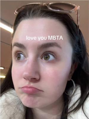 Thank u MBTA 💖 #fyp #foryoupage #bostontiktok #boston #mbta #collegestudent #theatrekid 