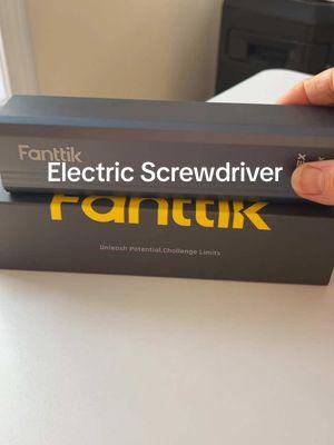 Make any kind of project easy and convenient with this 50 bit electric screwdriver. #fanttik #homeimprovement #tools #electricscrewdriver #screwdriverset #toolsofthetrade #newyearnewaura #homeprojects #homeproject  