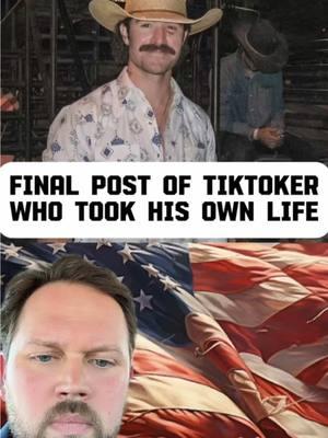 #greenscreenvideo Tiktoker took his own life 😭 #chrisodonnell #tiktoker #foryou #fyp #depression #sadness #suicideprevention #anxiety #sad  