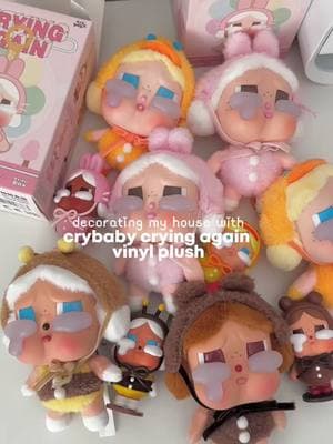 adding more crybaby to my house 🥺🎀 opening up more crybaby crying again vinyl series! @POP MART US SHOP @POP MART US Localshop #popmartcrybaby #popmart #popmartusshop #live4fun #crybaby #blindboxes #unboxing #cute #crybabycryingagain 