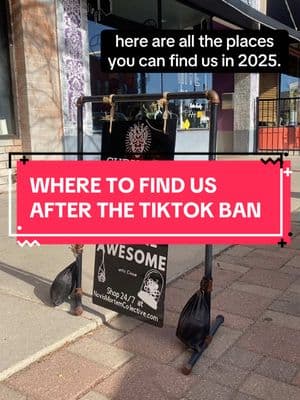 Bye TikTok, we had a good run! Hopefully we’ll see you all over on our IG 🥹 #novismortemcollective #tiktokban #odditiesandcuriosities #odditytok #alttok #entomology #entomologyart #taxidermy #taxidermyart #colorado #coloradosprings #downtowncoloradosprings #shopsmall #tulsa #saltlakecity #denver 