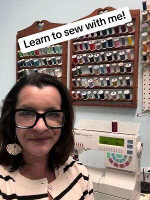 Learn to sew in 2025 with me! #sewing #sewcutebykatie #learntosew #sewingtiktok #sewingtutorial #sewinglessons 