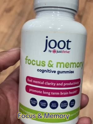 #jootbyjustthrive #memoryandfocus #fuelmentaldarity #productivity #glutenfree #dairyfree #TikTokShop 