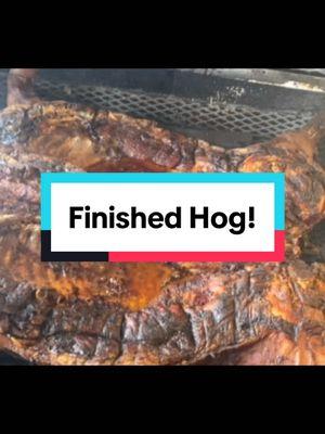 Finished Hog! Get it while you can, we can ship this or any of our products right to you! #wholehogbbq #hoglard #lard #tictokshop 