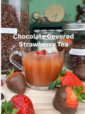 Replying to @Jk12723 This Chocolate Covered Strawberry Tea was spot it 🍫🍓🙌🏽 and the perfect tea for Valentine’s Day! I’m gonna add this to our restock for the 24th 🫡 #tea #theteaguy #tearecommendations #chocolatecoveredstrawberrytea #ValentinesDay #hotteas #minteabymbw #restock #teatok #fyp 