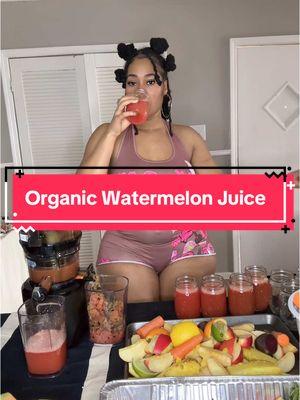 Come watch me make organic watermelon juice. My six-year-old, Milah, really enjoys this juice so I’m happy to share with you all a kid-friendly organic powerhouse of nutrients DELICIOUS juice. 🧃 I am using a Kuvings Auto 10 Juicer! #healthy #healthyrecipes #healthyliving #watermelonjuice #juicerecipes #alkaline #kuvingsjuicer #healthiswealth #foryoupage #healthtips #yahkiawakened #drsebi #fashiontiktok #holistichealth #holistic