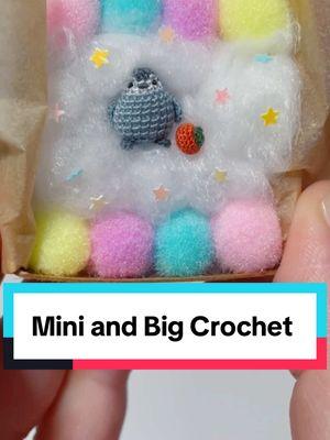 Check out these beautiful minis! The bear is micro OMG!!! And the astronaut 👨‍🚀 is so cute!!!! #minis #crochet #penguin #bear #astronaut #pig #microcrochet #crochet 