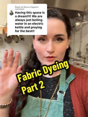 Replying to @Rocco Zappia doing final end-of-times scroll through my drafts and realized this video was ready to go 🤷🏻‍♀️ #dyeing #dye #howto #tutorial #craft #crafts #costume #costumeshop #costumes #crafttok #fabric 