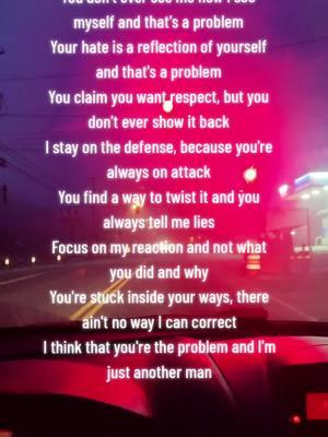 #dax #YoureTheProblem #music #fyp #life #notdriving #truth #feelings #notmysound 