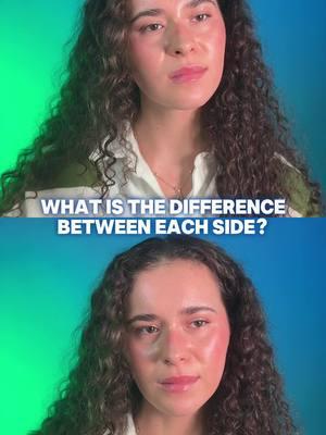 acting comparison 🎬 what is the difference between each side? #ariellecarrera #acting #emotions #euphoria #maddyperez 