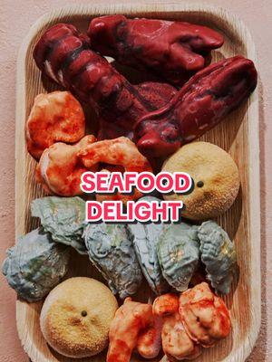 SEAFOOD DELIGHT #LiferaftTreats #GoldBelly #Seafood #Snacks #Review #Wow 