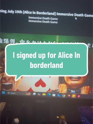 I know who I am lmao #fyp #fypシ #aliceinborderland #deathgame #squidgame #isekai #escaperoom #justjinxie #tokyofyp #thingstodoinjapan #chishiya #arisu #jpop #travel #games #immersiveforttokyo #aliceinborderlandseason2 #aliceinborderland3 #immersivetokyo 