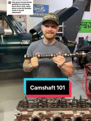 Get this free knowledge before the app disappears! Here’s some basic’s to help understand how a camshaft works and the various measurements involved. #carsoftiktok #cartok #trucktok #trucksoftiktok #engine #camshaft #DIY #howthingswork #bigblock #chop #cammed #cam #cammedtrucks #smallblock #exhaust #v8 