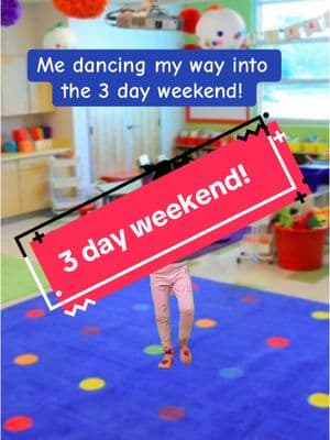 Hello, 3 day weekend! 🙃🙂🙃#fyp #preschoolteacher #dancing #needabreak #MemeCut #memenatal #Meme #MemeCut #memenatal 