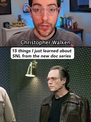 15 news things I learned about SNL from the Peacock doc series (Source: SNL50: Beyond Saturday Night/Peacock) #snl #saturdaynightlive #willferrell #christopherwalken #tinafey #tv