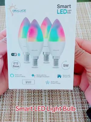 Smart Led Light Bulbs #ledbulbs #smartbulbs #alexa #googlehome #smartledbulb #e12base #collaboration #TikTokShop #izalak @Zalak Patel 