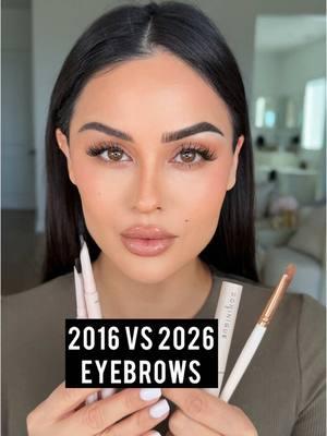 2016 or 2025 🧐 Brows! That is the question✨ Brow Frame Pencil & Brow Blowout Gel @Dominique Cosmetics  #eyebrowtutorial #brows #makeup #makeuptutorial #2016makeup 