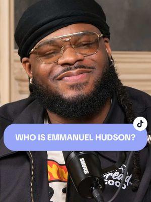 Who is @Emmanuel Hudson? 👀 #askingallthemquestions #brandiharvey #podcast #emmanuelhudson #podcastshow 