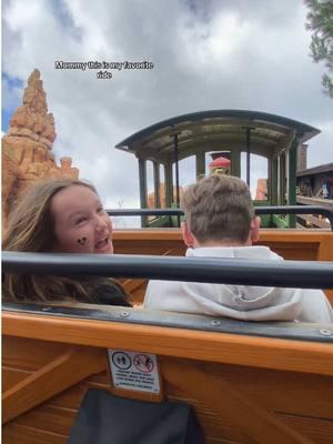 Cousins first time at Disneyland together and they ride Big Thunder Mountain in the front together! #cousins #disneyland #bigthundermountainrailroad #CapCut 