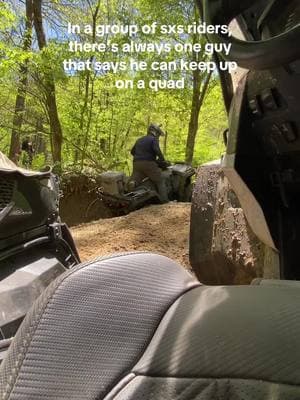 And they usually gotta hit every hole. Tag them #sxs #offroad #4x4 #polaris #rzr 