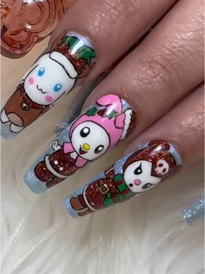 I completely forgot to post this one because I never made the intro for it but ether ways here it is All the products I used for this set are by @SHOP NAILZ BY DEV #drafts #christmas #holidaynails #sanrio #kuromi #cinnamoroll #mymelody #nailzbydevshop #nailzbydev #milwaukeenailtech #milwaukeenails #maynails 