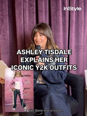 Yes, #AshleyTisdale, you did a very, very good job. We caught up with @BEING FRENSHE founder and pop culture icon at her salon pop-up in NYC in honor of her new hair health collection-asking her all about the iconic #Y2K outfits that are endlessly loved by the internet. She gave us a few exclusive details about some of the most viral ones to date, like the #PrincessDiaries scarf-and-sleep-mask ensemble that has developed a life of its own, even getting a #TimothéeChalamet co-sign. In other words, yes, we finally got the #AshleyTisdaleY2K backstory.  [interview and edit: @zizi]