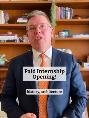 There’s still an opening on my team for a paid social media and events intern! Link in bio or visit my website to learn more and apply. ——— #BestAddress #jobopening #history #architecture #design #paidinternship #mediaintern 