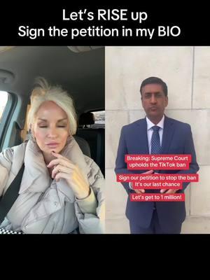 #duet with @Ro Khanna #breakingnews I attached the link to sign petition in my BIO. Let’s do what we can to save our beloved app! #nicolehibbard #savetiktok #youarepowerful #signpetition #riseuptogether #oneworld #onesness 