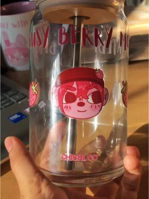 Would you guys be interested in buying, these are my new designs I’ve been working on cute and simple 🍓 #iwantitimadeit #newbuisness #glasscupswithstraw #stainedglassdesign #cutemugs #strawberryglasscup #smallbuisness #smallartbuisness #artbuisness #stickersheets #cutestickershop #cutemugshop #cuteglasscups #fyp #artist #arttrend #supportartists #supportsmallbusiness #fypシ゚viral #viralvideo #chichico 