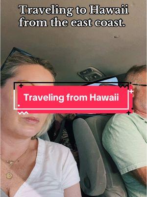 Traveling home from Hawaii.  What you can expect if you live on the east coast. #hawaii #kona #maunalanihawaii #maunalaniauberge #RichmondRealEstate #richmondrealtor 