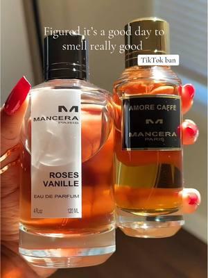 Scent layering of the day #gourmandperfume #rosesvanille #amorecafe #escapadegourmande #tiktokban 