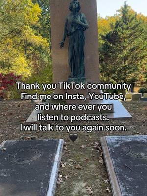 I loved it here. Find me under the same name on Instagram, YouTube and where ever you listen to podcasts. #truecrimepodcast #historypodcast #goodbyetiktok 