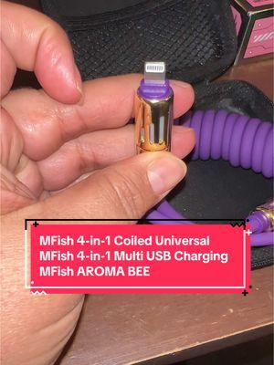 MFish 4-in-1 Coiled Universal      MFish 4-in-1 Multi USB Charging MFish AROMA BEE Aromatherapy 240 W #usb #usbc #usbcharger #usbchargingcable #cargador #cargador4en1 #4in1 #mfish #mfishtech #mfishus #changingcolor #Creatorsearchinsights #resultsmayvary   #wintersale #tiktokshopwintersale #gift #Giftideas #regalos #winterdealsforyou #winterfinds #newarrival #TikTokShop #tiktokshopfinds #tiktokshopholidaydeals #tiktokshopholidayhaul #cozycountdown #NewYearNewAura #HolidayHaul #TiktokShopJumpstart #fashionlookbook #tiktokshoploveatfirstfind 