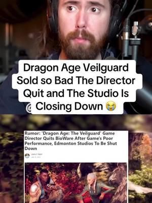 Dragon Age Veilguard was a Woke Disaster that forced the director to quit and studio to close 😭 #asmongold #asmongoldclip #dragonage #dragonageinquisition #dragonage2 #dragonageorigins #dragonageveilguard #dragonagetiktok #bioware #gamingtiktok 