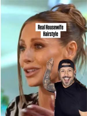 ✨Real Housewife Hairstyle✨ ❓What form of media do you use to gain inspo from the most?  🏠 I’m a fan of reality television, and Dorit from the RHOBH franchise is one of my favorites when it comes to hairstyle inspiration.  🏠 In the latest episode, Dorit is at lunch with Kyle, and I couldn't help but be inspired to recreate her hair from that scene.  Here’s how to achieve her look: 1️⃣ Begin on clean, dry hair. Brush all the hair back and let it fall behind your shoulders.  2️⃣ For a sleek finish with high shine, divide the hair and apply a hydrating balm. Comb through to ensure every strand is coated.  3️⃣ Create a side part to frame your face. Aim for a 2-inch part with a 1-inch width, then use a clip to hold this section in place.  4️⃣ Gather the rest of your hair into a ponytail at the crown of your head and secure it with an elastic band.  5️⃣ From the ponytail, create sub-sections. Twist and curve these subsections, pinning them in place to maintain balance in the style.  6️⃣ Leave the ends out for a modern accent to complete the look.  Once you're finished, you'll have a chic updo that’s perfect for any event. Follow me for more editorial hairstyle tutorials inspired by my favorite media sources. #am_hairstylist #i_am_hairstylist_edu #hairstyle #editorialhair #editorialhairstylist #updo #upstyle #hairdo #specialevent #losangeleshairstylist #creatorsearchinsights