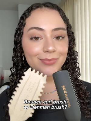 Pls check my pinned video💖 #curls #curlyhair #hair #bouncecurl #denmanbrush 