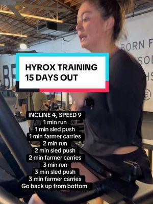 15 DAYS OUT FROM HYROX! #hyrox #hyroxtraining #hyroxworkout #workout #hyroxtrainer #hyroxpeak #hyroxathlete #hyroxsingles #hyroxpro #competition #hyroxlasvegas #explore #explorepage 