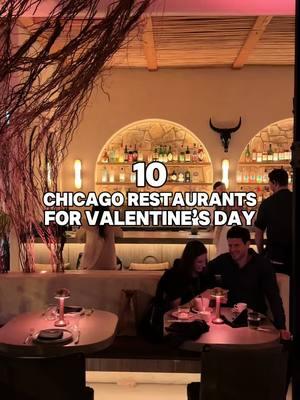 It’s not too late to book a reservation at one of these Chicago restaurants for Valentine’s Day! ❤️ #chicagotiktok #thingstodoinchicago #explorechicago #chicagovalentinesday #chicagodatenight #chicagofood #chicagofoodie #chicagoeats #chicagofun #chicagobucketlist 