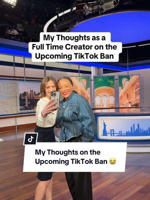 Yesterday, I had the opportunity to share my thoughts on the upcoming TikTok Ban on NY1 🙏🏽  #fulltimecreator #nycinfluencer #nycinfluencers #blackcreators #blackcreatives #blacktiktokcommunity #tiktokban 