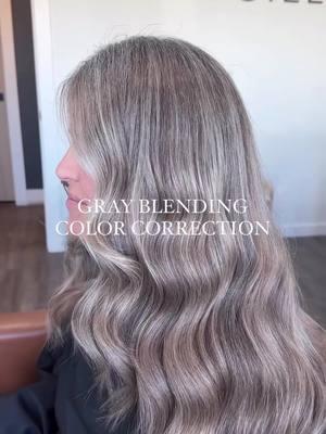 GRAY BLENDING FULL BREAKDOWN 🩶 @k18hair to protect her hair @schwarzkopfusa Blondme Redken SEQ Lowlights: 7NB 7M 7T Gloss: 10VV 9P 9AA #arizonahairstylist #scottsdaleblonde #scottsdalehair #haireducation #haircolorist #hairtransformation #hairreels #redkenshadeseq #hairtok #hairinspo #grayblending #redkenshadeseqformulas #lowmaintenancehair #colorcorrection 